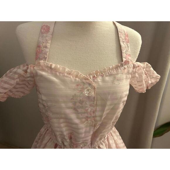 LIZ LISA Chiffon  mini dress - Picture 2 of 8